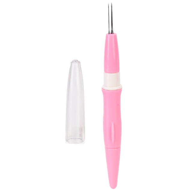 Feutrage, Outils de Feutrage à l'Aiguille Utiliser Facilement pour la Maison Bleu, Rose