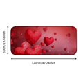 thumbnail image 5 of Qinduosi Valentine's Day Entrance Welcome Door Mat, Soft Kitchen Rugs Outdoor Floor Doormat Washable Home Carpet Decor 19.68*47.24 in, 5 of 6