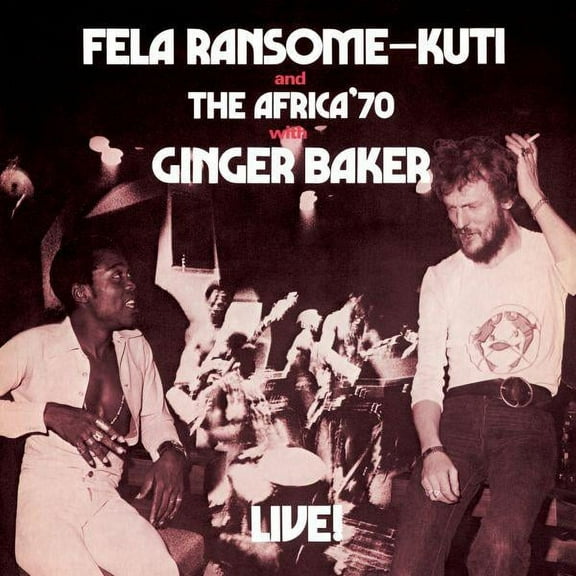 Fela Kuti - Fela Live With Ginger Baker (Red Vinyl) - Vinyl