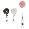thumbnail image 2 of 3x Retractable Badge Holder Flower Identification with 01, 2 of 8