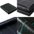 thumbnail image 6 of Premium Weed Barrier Fabric, 3.28-65.62Ft Heavy Duty UV-Stabilized Landscape Mat, Breathable Garden Bed Liner For Driveways Patios, Black Woven Polypropylene (2XL), 6 of 6