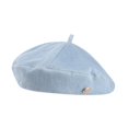 thumbnail image 2 of para mujer, gorro de otoño y primavera, ideal para ir de compras, viajar, fiestas, regalo de cumpleaños Azul claro, 2 of 9