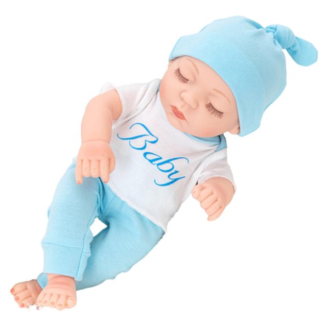 Muñeca bebé realista de 30cm, muñeca infantil realista, juguetes educativos, juguete para niños, regalo para niños 9 seitruly FN007663-09