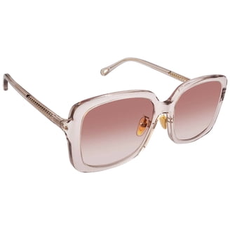 Chloe Womens Square Sunglasses CE702S 035 Gold Grey/Grey  display picture 3