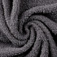 thumbnail image 3 of BNM Eco-Friendly Cotton Assorted Towel 6 Piece Set, Graphite, 3 of 5