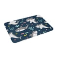 thumbnail image 2 of Disketp Friendly Smiling Sharks Mat For Front Door Outside - Doormat Outdoor Entrance - Welcome Mats Outdoor,Outside Entry And Outdoor Entrance 16''X24'', 2 of 9
