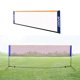 thumbnail image 4 of Juego de red de bádminton portátil - para tenis, fútbol, ​​tenis, pickleball, voleibol para niños - Red deportiva de nailon de fácil instalación - 6,1 millones 61 millones Sunnimix red de bádminton portátil, 4 of 6