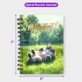 thumbnail image 5 of Happy Retirement with Manx Enjoy Life Rest Time Spiral Bound Journal Cat Lover Kitten Owner Gifts 5x7in Spiral Notebook - 02027, 5 of 5