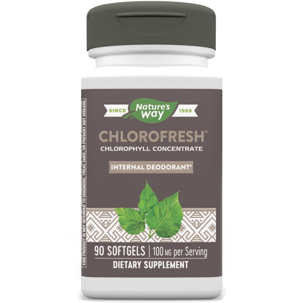 Nature's Way Chlorofresh, Internal Deodorant Chlorophyll Supplement