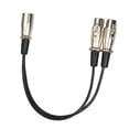 thumbnail image 2 of Cable de extensión de audio CUTICAT XLR a Doble XLR 30 Cm, 2 of 8