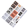 thumbnail image 4 of CHICIRIS 40Pcs Retro Stickers Waterproof Dustproof Easy to Tear Stickers for Laptop Suitcase Car,Retro Sticker,Handbook Sticker, 4 of 8
