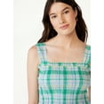thumbnail image 5 of Free Assembly Women's Smocked Tank Top, Sizes XS-XXL, 5 of 8
