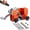 Big-3 Head, variant on Portable Hand Crank Chainsaw Sharpener Tool with Grinding Heads, Manual Chain Sharpening Tool for Garden and Woodworking Use