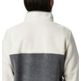 thumbnail image 5 of Columbia Womens Benton Springs Half Snap Pullover City Grey Heather/Chalk X-Large Petite, 5 of 9