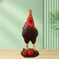thumbnail image 6 of Orangide 9.5" Resin Rooster Garden Statue Outdoor Decor Yard Art Chicken Decoration for Home Patio Lawn Backyard Farmhouse Kitchen for Housewarming, Holiday for Men/Women, 6 of 8