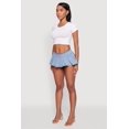 thumbnail image 4 of Women's Seamless Crew Neck Cropped Top, 4 of 5