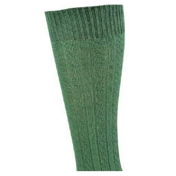 Sierra Socks Girls' Knee High Cotton Dress Socks, Cable Knit, Hunter Green,  3-Pack - Walmart Business Supplies