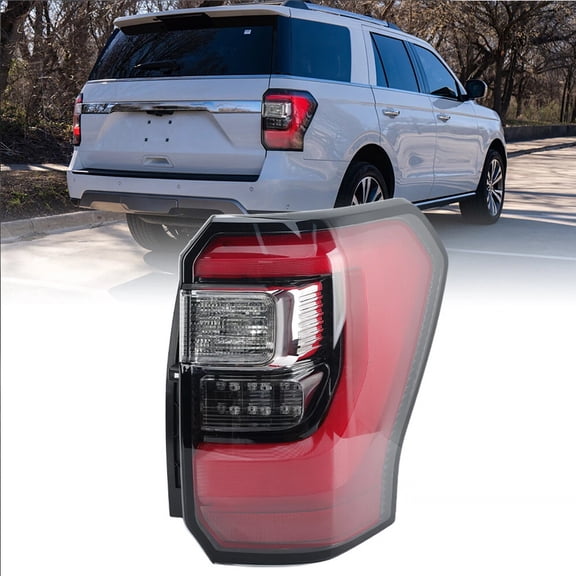 NURATIT LED Tail lights Compatible with 2018 - 2021 Ford Expedition Limited/Platinum/King Ranch Rear Light Taillight Brake Lamp Assembly OEM: JL1Z-13404-H, JL1Z-13404-D, Right Passenger Side