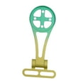 thumbnail image 2 of DYNWAVECA Bike Computer Mount Bike Computer Holder Adjustable Angle Adults Practical Compact Speedometer Mount for Biking Riding Sports Gradient Green, 2 of 9
