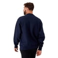 thumbnail image 3 of Champion Life Men's Reverse Weave Chest Embroidered Script Crew Neck Fleece X-Small, Navy, 3 of 15