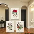 thumbnail image 4 of Set of 3 Decorative Prints, 2D Unframed Canvas Art, Vintage Plant Print Trio, Large French Poster Wall Art., 4 of 4