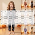 thumbnail image 4 of Gerichy Halloween Girls 2 Peice Pajamas Sets Hallowmas Pumpkin Graphic Long Sleeve Sleepwear Tops Pants Pjs Set for Kids Cozy Loungewear Homewear 2T-9T, 4 of 7