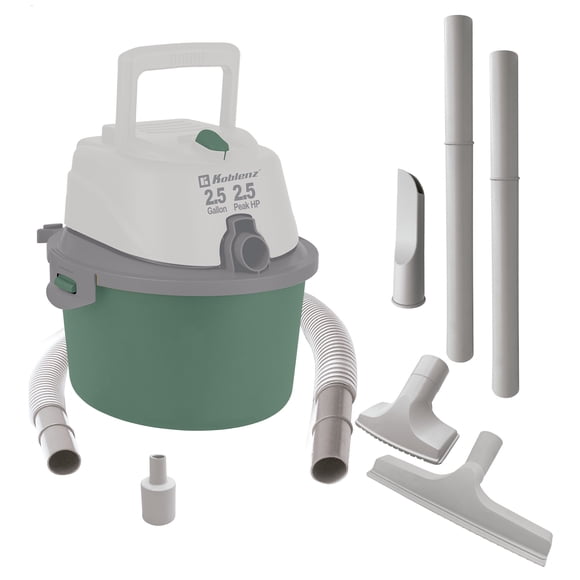 Aspiradora Koblenz 9.4 Litros 432 Whatts Devoradora Multiusos con Filtro Verde
