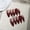 Style04, variant on Almond Press  Nails Long Black Rhinestones   Nails Luxury Full Cover False Nails with  Designs  Nails Press Ons Sparkly  Stick   for Women 10 count(Size M)