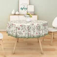 thumbnail image 3 of Tchckioa Green Leaf Tablecloth for Restaurant Decor,Stain Proof Table Cloth Cover,60 Inch,Round, 3 of 6