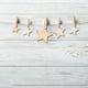 thumbnail image 3 of 200 Piezas De Madera Rústica, Corazones Y Estrellas Decorativos, Virutas De Madera, Manualidades Diy, 3 of 4