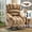 Sand, variant on OUINCH Large Dual Motor Lay Flat Sleeper Power Lift Recliner Chair for Elderly with Heat and Massage, 2 Remote Controls, 2 USB Ports & 2 Side Pockets, Infinite Position (Grey)
