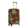 thumbnail image 3 of Balery Frogs And Mushrooms Luggage Cover Protector, Scratch And Dirt Resistant, Fits 18-32 Inch Luggage - Small, 3 of 9