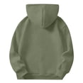 thumbnail image 7 of SUXIAN Girls Hoodie Half Zip Long Sleeve Pullover Casual Loose Pocket Design Soft Cozy Kids Girls Hoodies 13-14 Years, 7 of 7