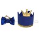 thumbnail image 2 of 2pcs Dog Party Crown Beautiful Tie Creative Cat Party Hat Pet Supplies For Birthday (bow Tie And Hat), 2 of 2