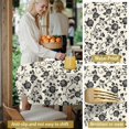 thumbnail image 5 of Pioneer Flower Floral Print Pattern Round Tablecloth 60 X 60 Inch, Wrinkle Resistant Wipeable Table Cloth for Kitchen Dining Picnic Patio Party, 5 of 6
