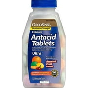 GoodSense&Reg; Ex Strength Antacid Tablets Ultra Fruit 72 CT Case Pack 12