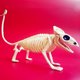 thumbnail image 4 of Animales De Halloween, Huesos, Simulación De Terror, Esqueleto, Decoración De Fiesta De Halloween Speravity HA044865-06, 4 of 4
