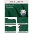 thumbnail image 3 of Gleelist Two Piece Sets for Women Summer Outfits Lounge Sets Short Sleeve Tops Cropped Pants Comfy Pjs Sets(1X-5X), 3 of 6