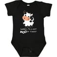thumbnail image 3 of Inktastic Sorry, I'm a Bit MOOdy Today Cute Cow Pun Boys or Girls Baby Bodysuit, 3 of 5