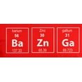 thumbnail image 4 of Old Glory Mens Bazinga Periodic Table Short Sleeve Graphic T Shirt, 4 of 6