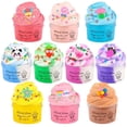 thumbnail image 1 of Slime Kit Remethsu Cloud Butter perfumado, paquete de 10 unidades con dijes, 1 of 6