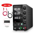 thumbnail image 1 of Alimentation de Laboratoire USB DC 60V 5A Régulée, Réglable, Régulateur de Tension 30V 10A, Stabilisateur, Commutation, Source de Banc, 1 of 6