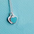 thumbnail image 3 of Collar Tiffany clásico con colgante de doble corazón en plata azul 925 (hy) YONGSHENG HD Smart TV LED UN65NU7100FXZX, 3 of 3