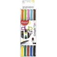 thumbnail image 1 of wqlpp-Graph'Peps DUO Connect Stylo à Pointe Fine en Feutre, Pochette Réutilisable, Couleurs Assorties, Lot de 10 Couleurs (749250), 1 of 4