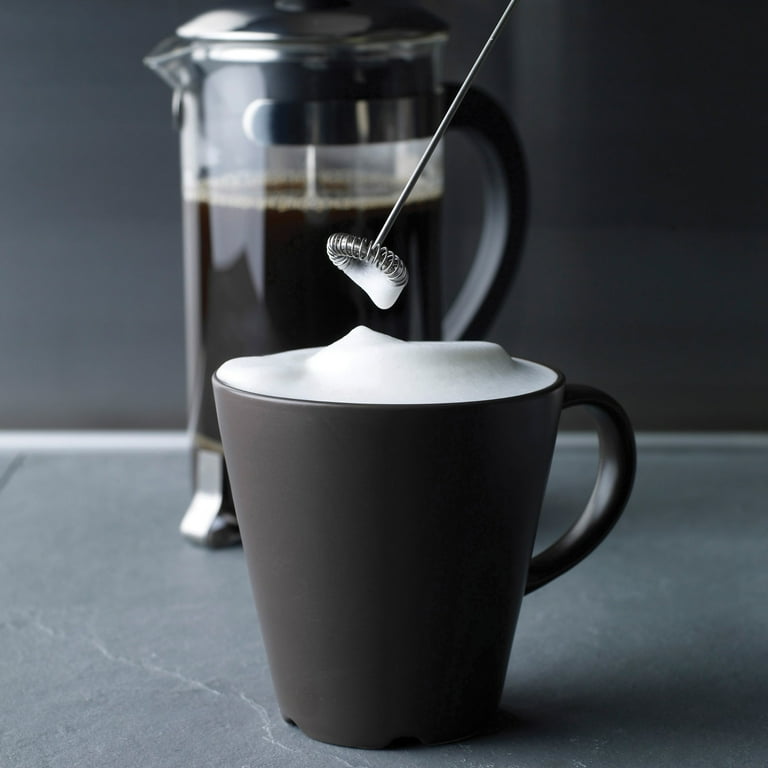Aerolatte Coffee Foamer: Steam-Free Milk Frother with Satin Finish