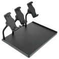 thumbnail image 1 of Luxshiny Clamp-On Rack Mic Stand Shelf Mobile Phone Live Broadcast Bracket Black ABS 90-Degree Bracket Connection 1Set, 1 of 8