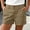 A28 Khaki, variant on Xdegoge Women's Chino Shorts Casual Summer Mid Rise Walking Shorts with Pockets Button Zip Fly Everyday Wear Classic Fit Lightweight Stretchy Bottoms for Golf Beach Lounge Vacation