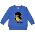 thumbnail image 2 of Inktastic 3rd Birthday Dinosaur Party Toddler Sweatshirt, 2 of 4