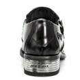 thumbnail image 6 of NEW ROCK M-2246-S14 NEWMAN SHOES Black Leather Buckle Steel Heel 45, 6 of 6