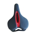 thumbnail image 3 of Almohadilla para asiento de bicicleta, sillín de bicicleta, resistente al desgaste, ergonómico, portátil, hueco, cojín para asiento de ciclismo, rojo, 3 of 8